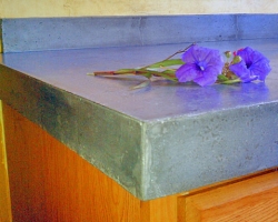 Concrete Countertop Closeup
