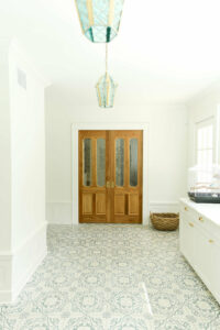 Wood pocket door
