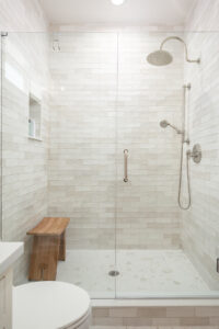 Small shower floor tile