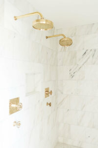 Marble subway tile