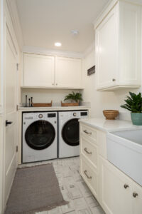 Laundry room crown molding